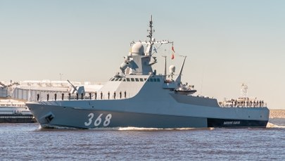 Rosyjski okręt strzelał ostrzegawczo w stronę statku handlowego 
