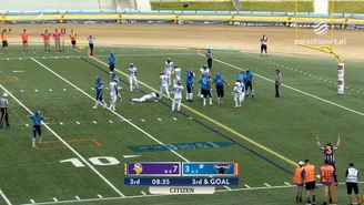 Panthers Wrocław - Vienna Vikings 16:20. Skrót meczu. WIDEO