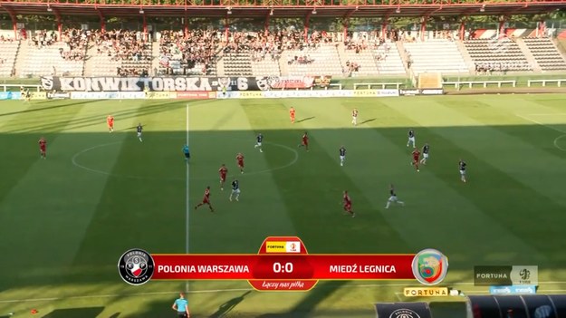 Polonia Warszawa - Miedź Legnica 3:4 (1:1)

 

Bramki: Szymon Kobusiński 11, 83 (k), Mateusz Michalski 69 (k) - Kamil Drygas 17, Damian Michalik 55, Krzysztof Drzazga 66, Marcel Mansfeld 84