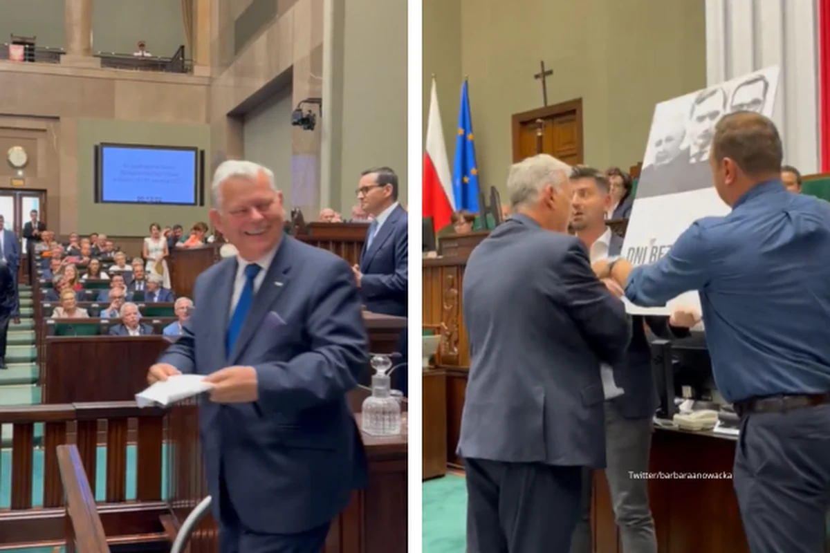 Na dzisiejszym posiedzeniu Sejmu nie brakuje emocji. Słychać to nie tylko w wystąpieniach posłów, ale i widać w ich zachowaniu. Obrazujące to nagranie Marka Suskiego umieściła w mediach społecznościowych Barbara Nowacka. 