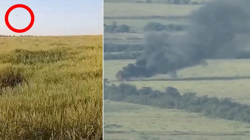 Ukraińcy pochwalili się, że zestrzelili kolejny rosyjski śmigłowiec. Tym razem dokonano tego za pomocą szwedzkiego przeciwlotniczego zestawu rakietowego RBS-70.