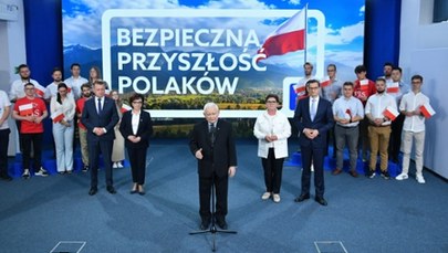 Kaczyński zaprezentował hasło wyborcze Prawa i Sprawiedliwości