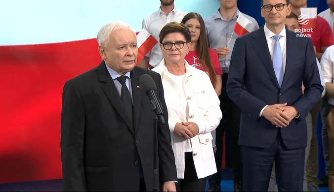 PiS zaprezentowało hasło wyborcze. "Bezpieczna przyszłość Polaków"