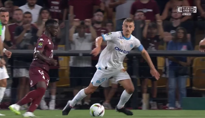 FC Metz - Olympique Marsylia 2-2. SKRÓT. WIDEO (Eleven Sports)