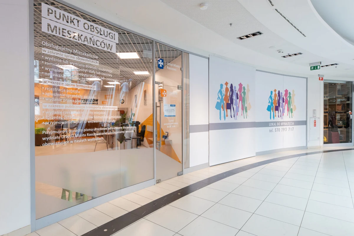 W Rzeszowie otwiera się kolejny Punkt Obsługi Mieszkańców, usytuowany w Galerii "Nowy Świat". W Punkcie Obsługi Mieszkańców można załatwić takie sprawy jak np. wymiana dowodu osobistego, rejestracja pojazdu czy też wydanie Rzeszowskiej Karty Miejskiej.