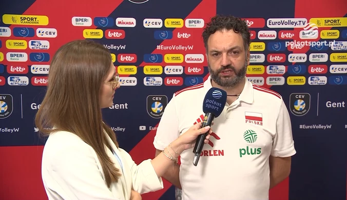 Stefano Lavarini: Potrafiliśmy utrzymać jakość w pierwszym secie. WIDEO