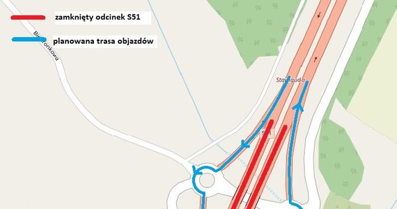 Do końca sierpnia potrwają utrudnienia związane z naprawą nawierzchni na S51 w Stawigudzie. Kierowcy na odcinku między Olsztynem, a Olsztynkiem muszą liczyć się ze spowolnieniem ruchu oraz objazdem.
