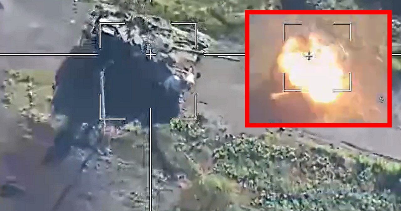 Rosyjscy operatorzy dronów Lancet zniszczyli za pomocą drona kamikadze swój superczołg T-90, ponieważ pomylili go z przekazanym Ukrainie przez Słowenię czołgiem M-55S.