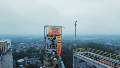Protest Greenpeace na terenie kopalni w Rudzie Śląskiej. Wstrzymano wydobycie