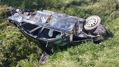 Tragiczny wypadek bmw koło Włodawy. Nie żyje 21-letni pasażer
