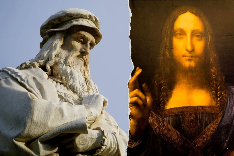 AI podważa autorstwo najdroższego obrazu świata. Nie namalował go da Vinci