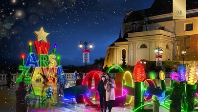 Warszawa szykuje się na... Boże Narodzenie. Zaprezentowano iluminację