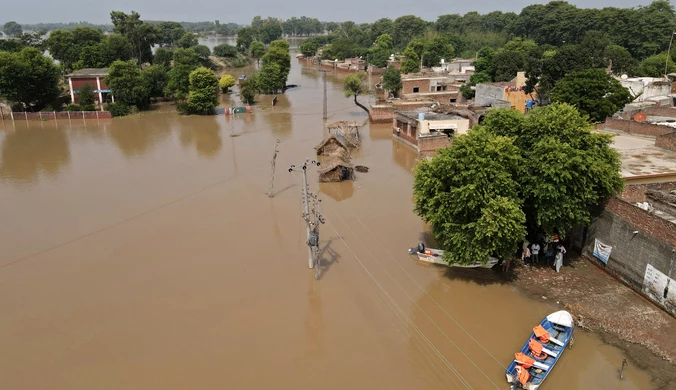 Potężna powódź w Pakistanie. Ewakuowano ponad 100 tys. osób