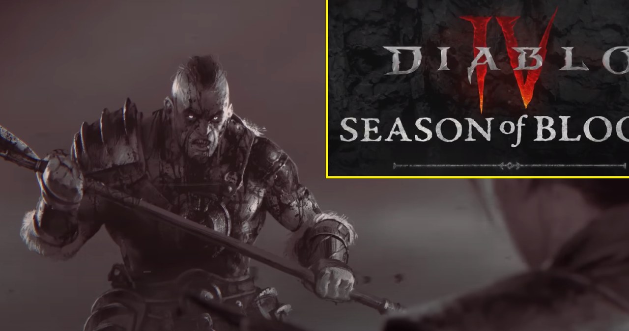 Pierwszy, sezon, Diablo, dobiega, właśnie, końca, jego, miejsce, pojawia, kolejna, obszerna, aktualizacja, wszystko, powinniście Wszystko o Diablo 4: Season of Blood - data premiery, zwiastun i szczegóły czwartego sezonu