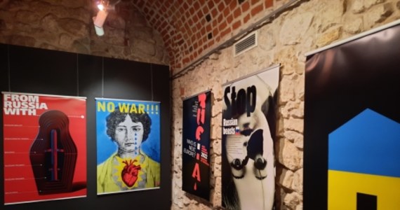 "Plakat przeciw wojnie" - taki tytuł ma wystawa otwarta w Dniu Niepodległości Ukrainy w Międzynarodowym Centrum Kultury w Krakowie. 
