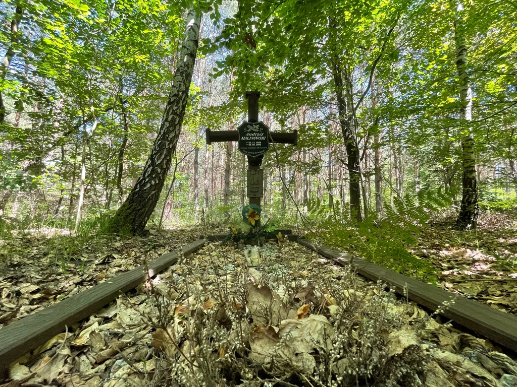 Symboliczny grób Andrzeja Malinowskiego 