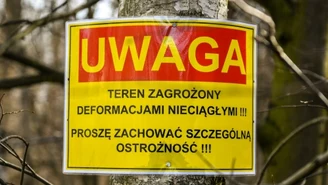 Trzęsienie ziemi w Trzebini. Mogą pojawić się kolejne zapadliska 