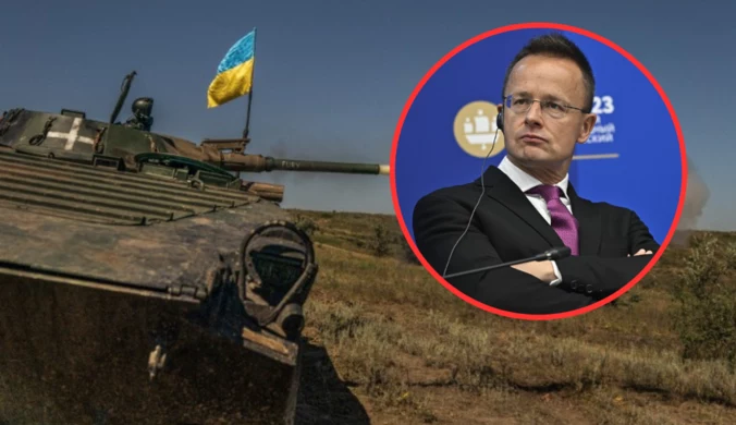 Szef węgierskiego MSZ o pomocy Ukrainie. "Popadają w militarną psychozę"