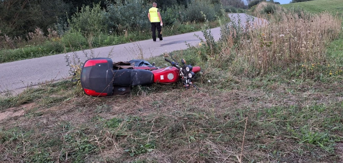 41-letni kierowca motoroweru zginął w wypadku na trasie Kałęczyny - Giże w gminie Ełk (woj. warmińsko-mazurskie). Policjanci pod nadzorem prokuratury wyjaśniają okoliczności zdarzenia.