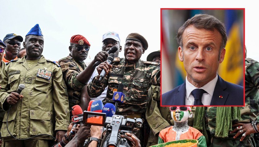 The coup in Niger.  French President Macron’s harsh reaction