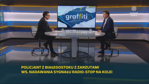 - Chcemy się dowiedzieć się kto za tym stoi, na czyje zlecenie było to zrealizowane i co jest powodem tych problemów. Przecież w pewnym momencie została zatrzymana krytyczna infrastruktura państwa - wyjaśniał Marcin Kierwiński pytany o słowa Donalda Tuska na temat incydentów kolejowych i zatrzymywania pociągów nieuprawnionym nadawaniem sygnałów radio-stop.