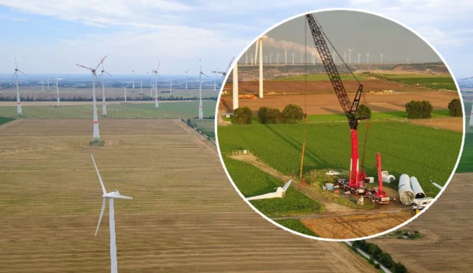 Niemcy demontują farmę wiatrową. Będą wydobywać węgiel