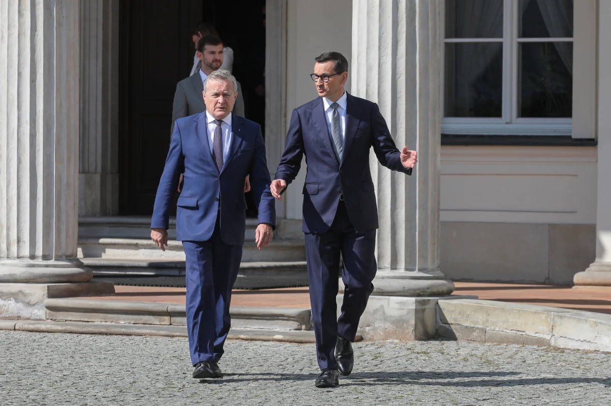 Mateusz Morawiecki i Piotr Gliński w grze o pierwsze miejsce na liście PiS-u w Warszawie - ustalili dziennikarze RMF FM. Obaj do tej pory startowali z innych okręgów - Katowic i Łodzi.