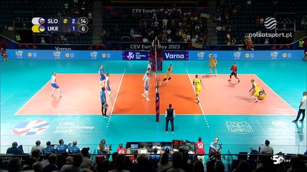 Słowenia - Ukraina 3:1 (23:25, 25:22, 25:20, 25:20)

