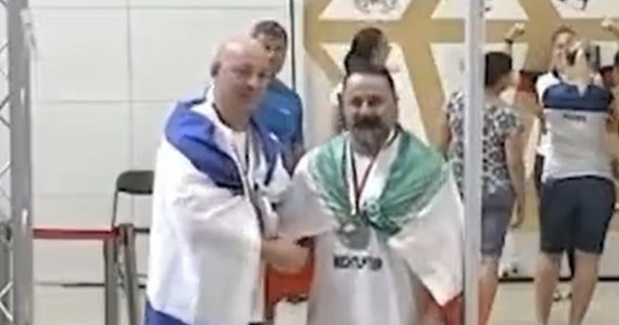 Iran dożywotnio zdyskwalifikował swojego sztangistę za podanie ręki na podium zawodnikowi z Izraela. Wydarzenie miało miejsce podczas mistrzostw świata weteranów w Wieliczce.