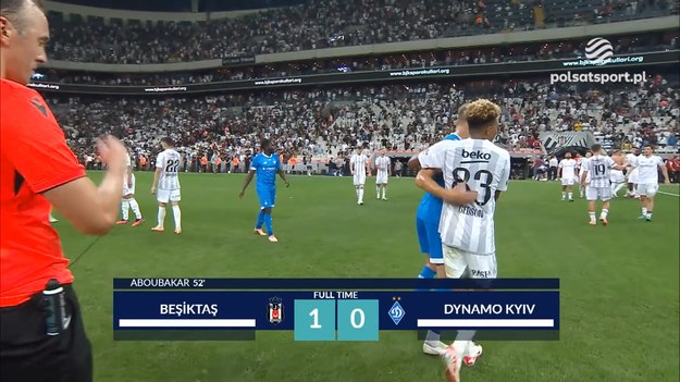 Skrót meczu Besiktas - Dynamo Kijów 1-0.

