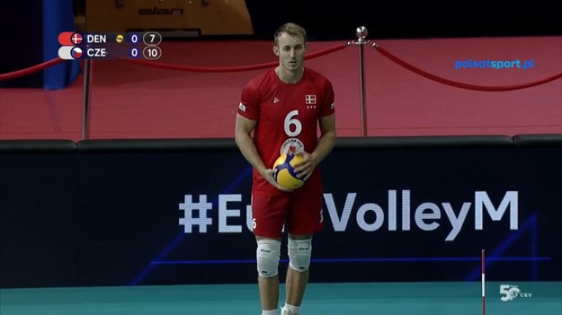 Skrót meczu Dania – Czechy 1:3 (15:25, 25:23, 27:29, 22:25). Mistrzostwa Europy siatkarzy – grupa C.

