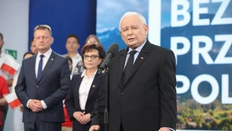 Jarosław Kaczyński odsłania karty. Prezentacja pełnych list PiS