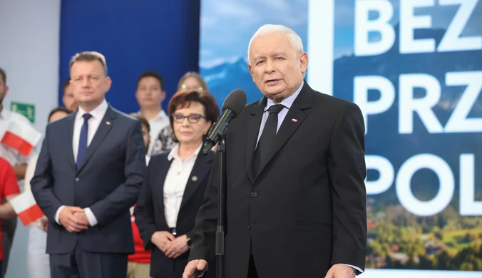 Jarosław Kaczyński odsłania karty. Prezentacja pełnych list PiS
