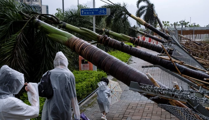 Saola dotarł do Chin. "Najbardziej niszczycielski tajfun od 1949 roku"