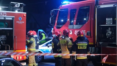 Pożar domu w Łódzkiem. Nie żyje 25-letnia kobieta