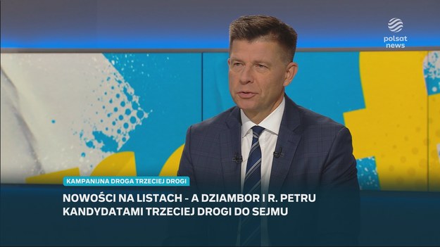 - Mam nadzieję, że dziś formalnie już będę członkiem Polski 2050 - zapowiedział Ryszard Petru. - Kluczem jest jednak to, co przed nami - zaznaczył. - Podoba mi się hasło wyborcze Trzeciej Drogi. Polacy mają już dość kłótni - dodał gość Grzegorza Kępki. 

Polityk przekazał, że "Polaków bardziej interesuje, jak rozwiązać bieżące problemy". - Mamy wysoką inflację, olbrzymi deficyt budżetowy i recesję w gospodarce. A PiS chce przerzucić to na pytania referendalne - powiedział były szef Nowoczesnej.