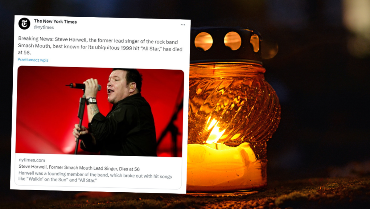 Nie żyje Steve Harwell - informuje BBC. Wokalista zespołu Smash Mouth miał 56 lat. Muzyk od dłuższego czasu miał poważne problemy zdrowotne. 