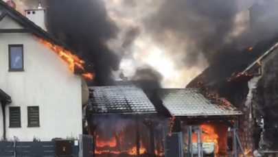 Policjant z Gliwic w pożarze stracił dom. Potrzebuje pomocy  