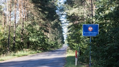 Białoruski żołnierz przekroczył polską granicę, próbował przeciąć płot