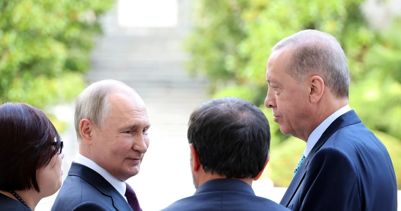 Prezydenci Rosji i Turcji: Władimir Putin i Recep Tayyip Erdogan