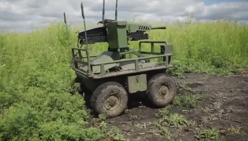 The Ukrainians have unusual combat vehicles.  The Russians are terrified