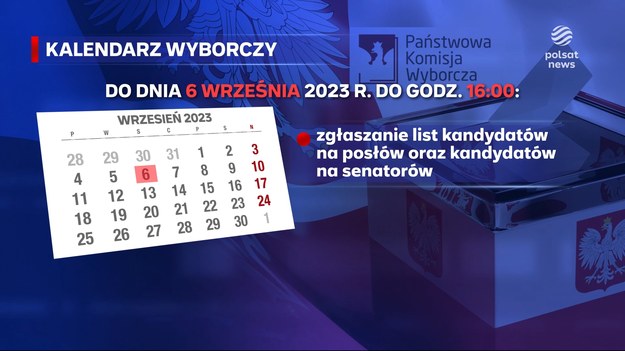 Minął termin rejestracji list wyborczych. Na ostatniej prostej nie brakowało niespodzianek. Listy domykano niemal do ostatniej chwili. Kolejny etap przedwyborczego wyścigu w przyszłym tygodniu. O tym jakich dat powinniśmy pilnować także my, wyborcy, w materiale dla 
"Wydarzeń", Kamil Dzięgielewski.