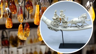 Cygarniczka z morskiej piany, złota i bursztynu w gdańskim muzeum