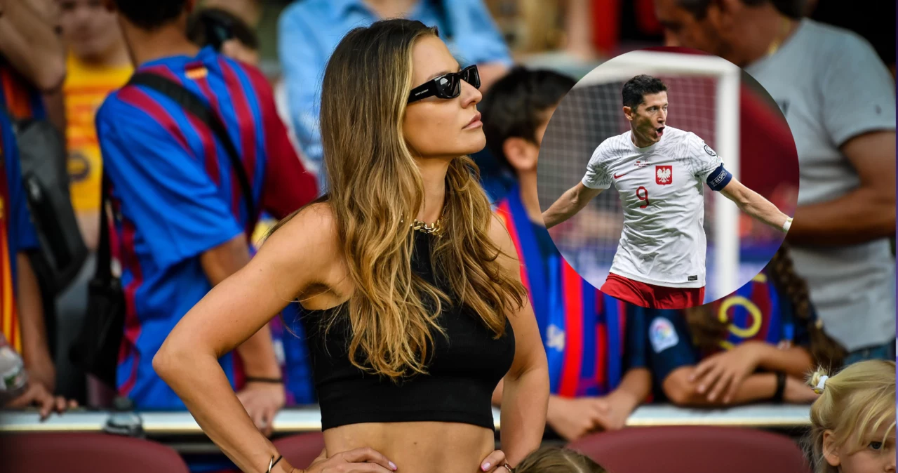 W taki sposób Anna Lewandowska zareagowała na gole Roberta. Piękny widok -  Sport w INTERIA.PL