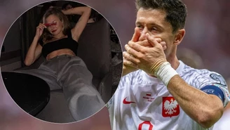 Lewandowski na kadrze, a tu taki cios w jego żonę. Znów "obnaża" Annę, kompletnie nie ma litości