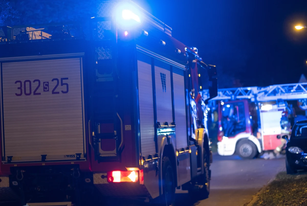 Dwie osoby zginęły w pożarze pustostanu w Makowie Podhalańskim (woj. małopolskie). Wybuchł on w piątek wieczorem.