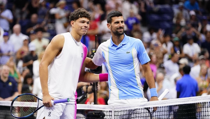 An exciting tie-break decided the outcome.  We know the first US Open finalist
