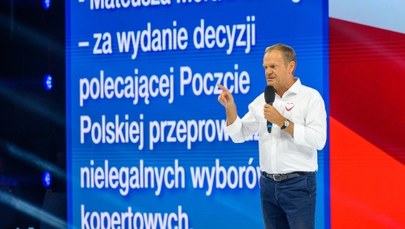 "100 konkretów na 100 dni". Tusk zaprezentował program PO