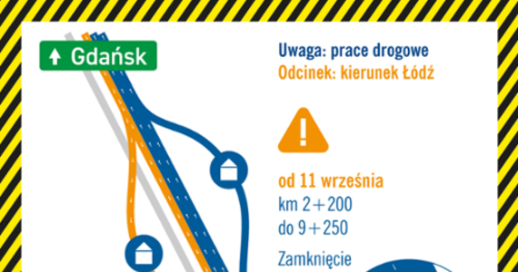 Od jutra rusza remont na pomorskim odcinku - jeszcze do niedawna płatnej - autostrady A1. Kierowcy będą musieli liczyć się z utrudnieniami - i to w obu kierunkach.