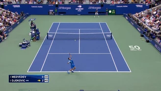 Finał US Open. Daniił Miedwiediew - Novak Djoković Skrót meczu. WIDEO